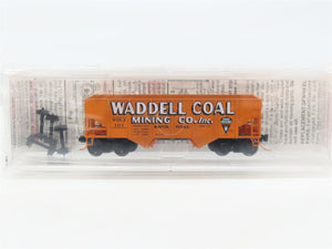 N Scale Micro-Trains MTL 56350 WDLX Waddell Coal Mining Co. 2-Bay Hopper 101 RTR