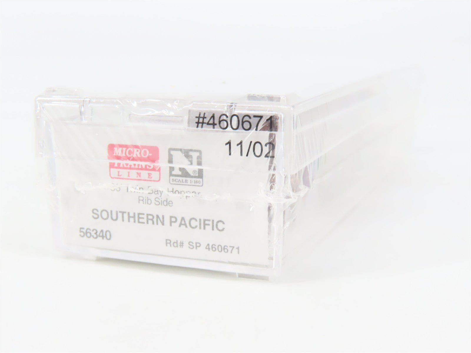 N Scale Micro-Trains 56340 SP Southern Pacific 33' 2-Bay Hopper 460671 RTR