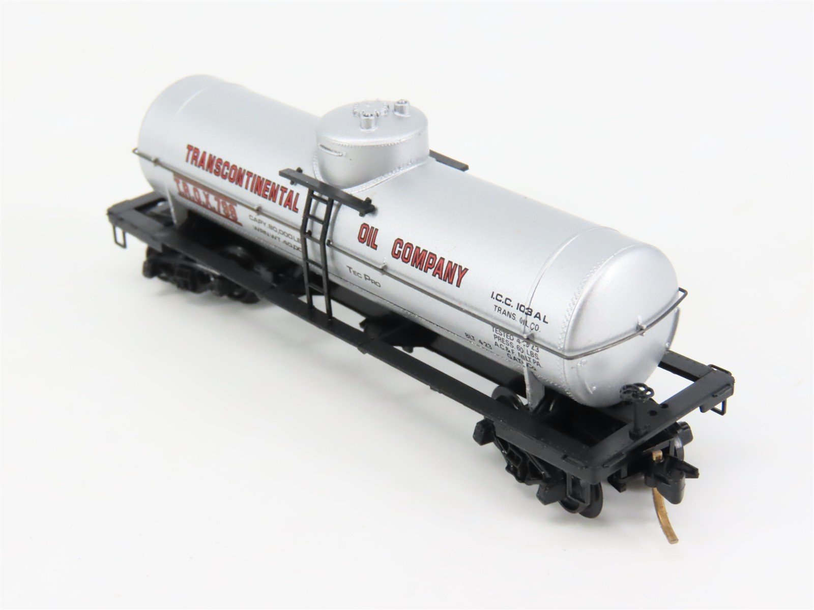 N Scale Micro-Trains 65050 Transcontinental Oil Company 30' Tank Car RTR