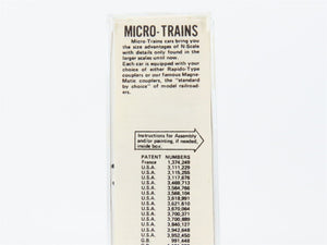 N Scale Micro-Trains 65050 Transcontinental Oil Company 30' Tank Car RTR