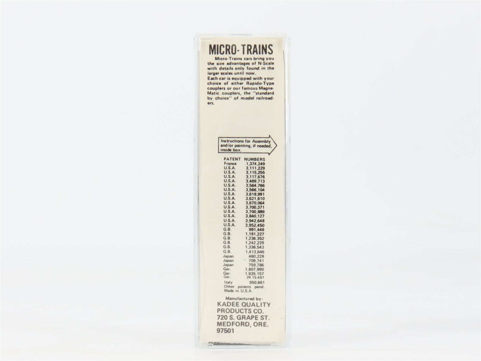 N Kadee Micro-Trains MTL 65050 Transcontinental Oil Co. Single Dome Tank Car 799