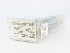 N Kadee Micro-Trains MTL 65050 Transcontinental Oil Co. Single Dome Tank Car 799