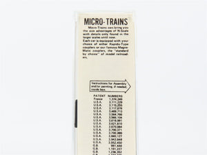 N Kadee Micro-Trains MTL 65050 TROX Transcontinental Oil Single Dome Tankcar 799