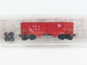 N Scale Micro-Trains MTL 57020 CB&Q Burlington Route 2-Bay Open Hopper #194328
