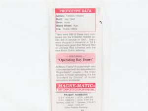 N Scale Micro-Trains MTL 57020 CB&Q Burlington Route 2-Bay Open Hopper #194328