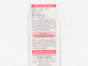 N Scale Micro-Trains MTL 57020 CB&Q Burlington Route 2-Bay Open Hopper #194328