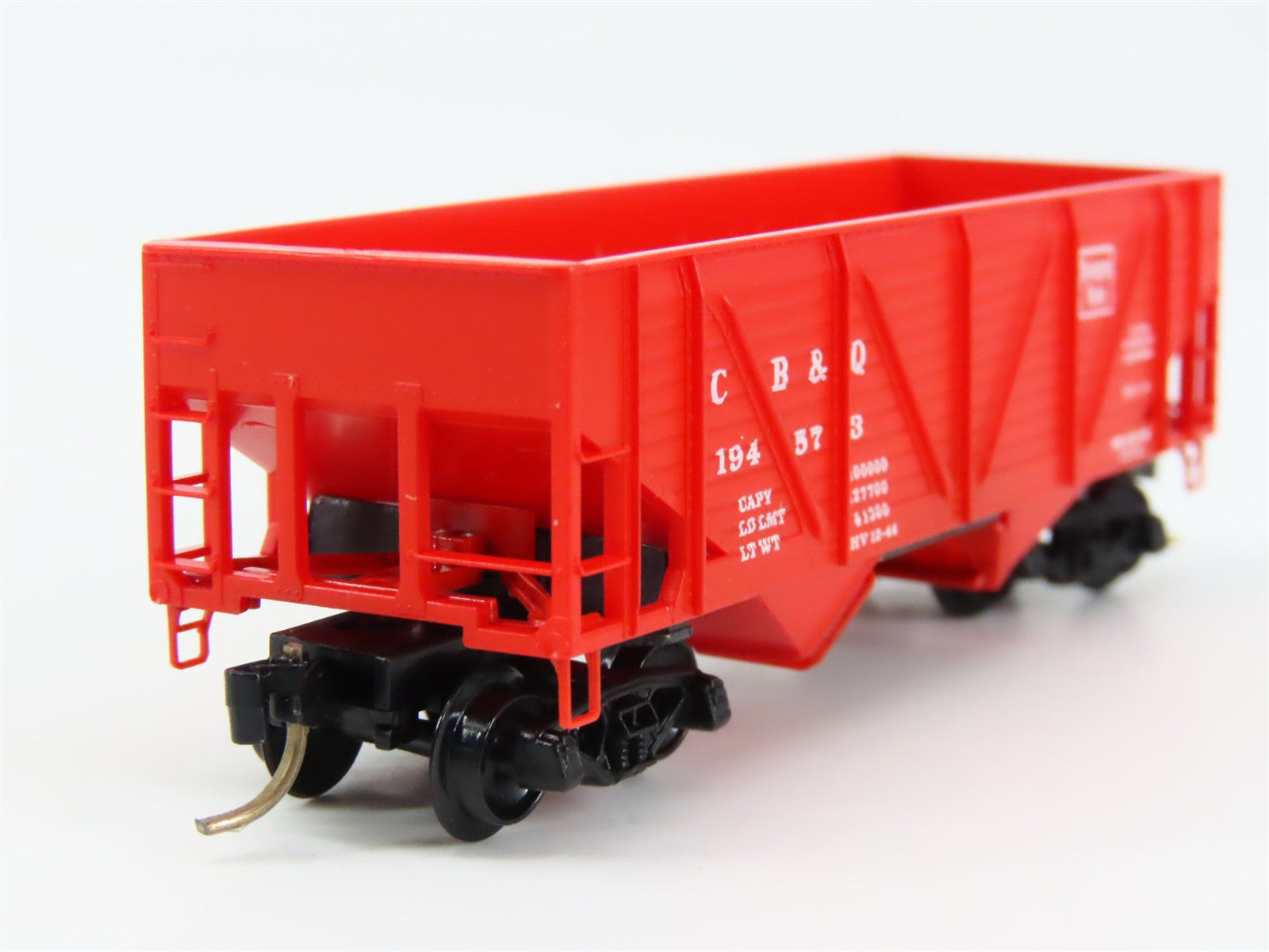 N Scale Micro-Trains MTL 57020 CB&Q Burlington Route 2-Bay Open Hopper #194573