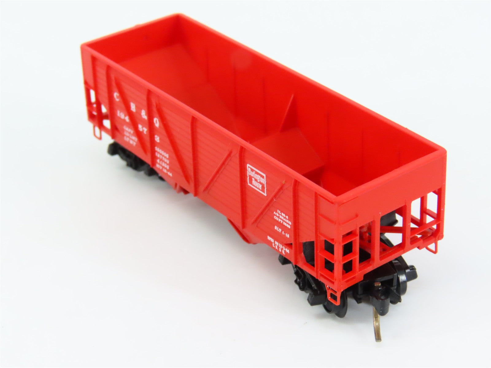 N Scale Micro-Trains MTL 57020 CB&Q Burlington Route 2-Bay Open Hopper #194573