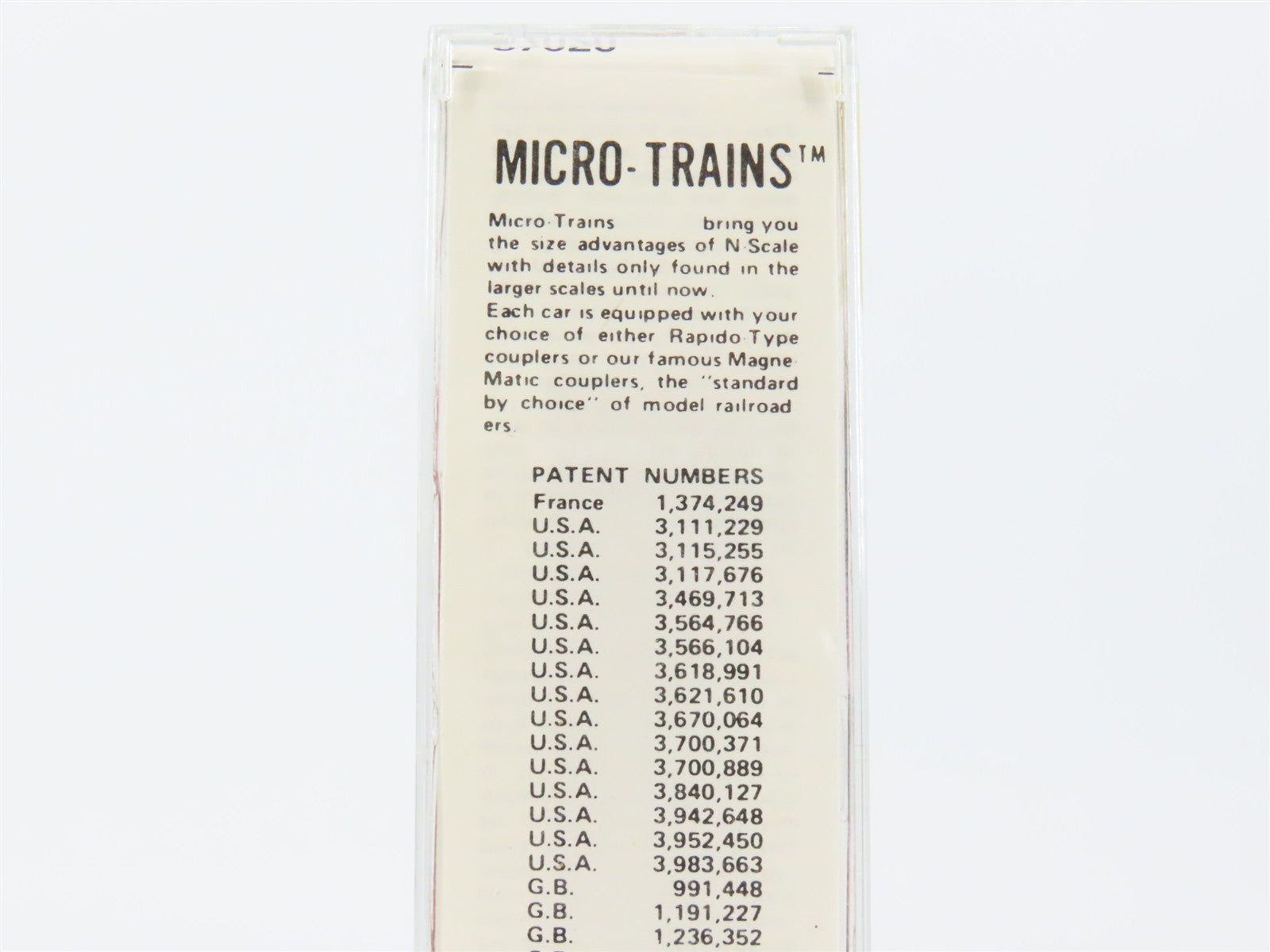 N Scale Micro-Trains MTL 57020 CB&Q Burlington Route 2-Bay Open Hopper #194573
