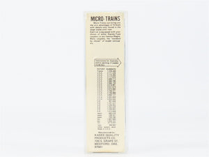 N Scale Micro-Trains 65072 TCX Texaco 39' Single Dome Tank Car 8279 RTR