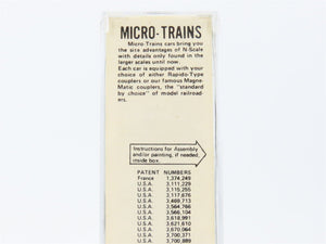 N Scale Micro-Trains 65072 TCX Texaco 39' Single Dome Tank Car 8279 RTR