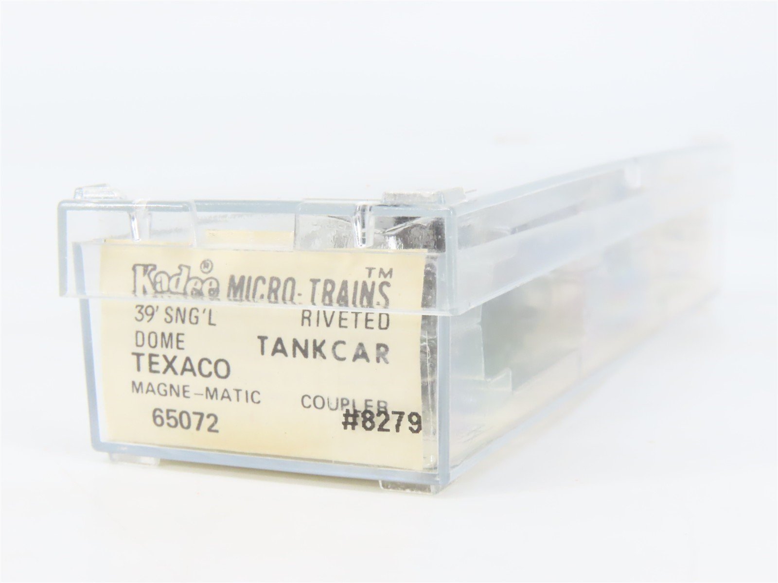 N Scale Micro-Trains 65072 TCX Texaco 39' Single Dome Tank Car 8279 RTR