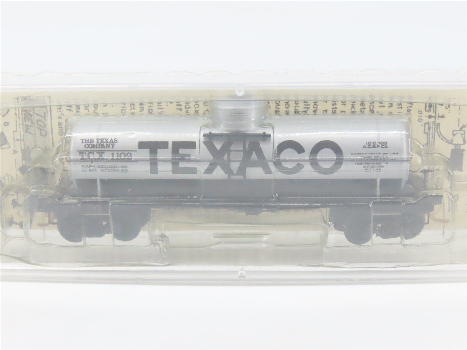 N Scale Micro-Trains 65072 TCX Texaco 39' Tank Car 1102 RTR