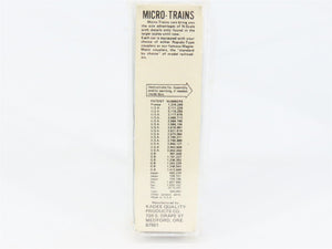 N Scale Micro-Trains 65072 TCX Texaco 39' Tank Car 1102 RTR
