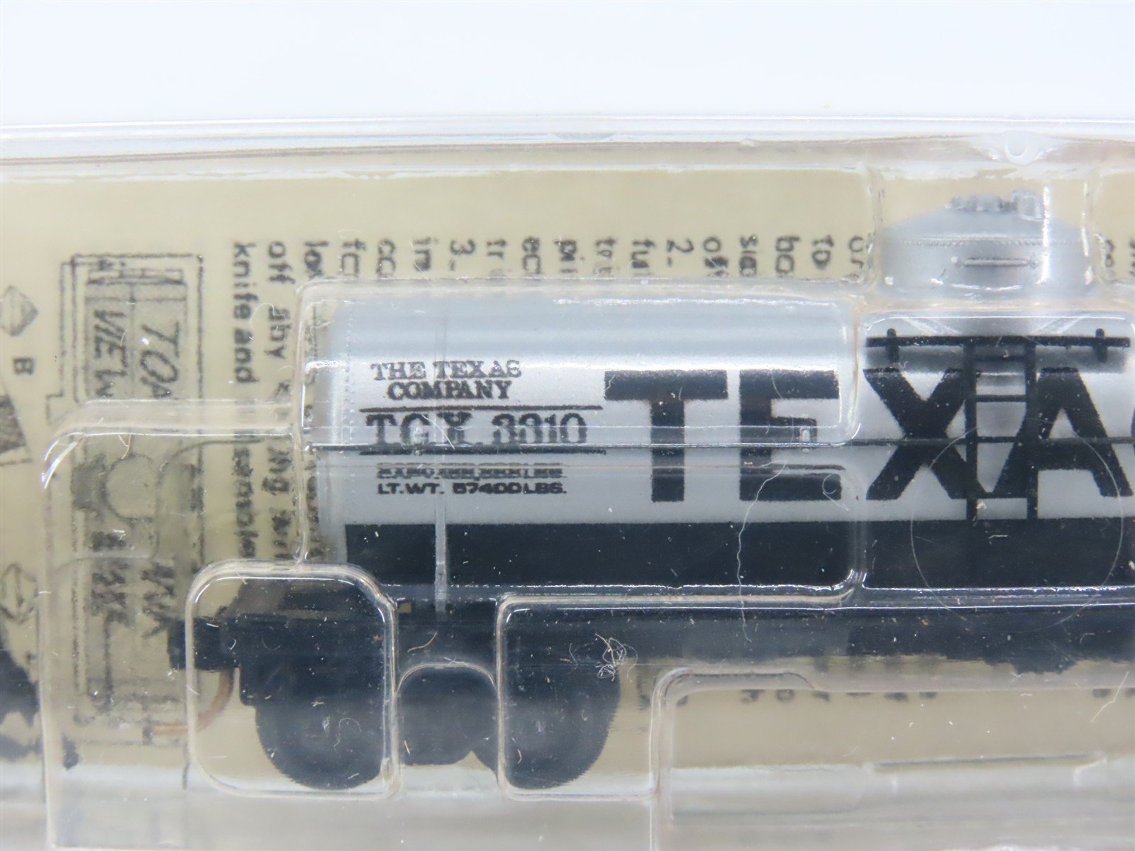 N Scale Micro-Trains 65072 TCX Texaco 39' Single Dome Riveted Tank Car 3310 RTR