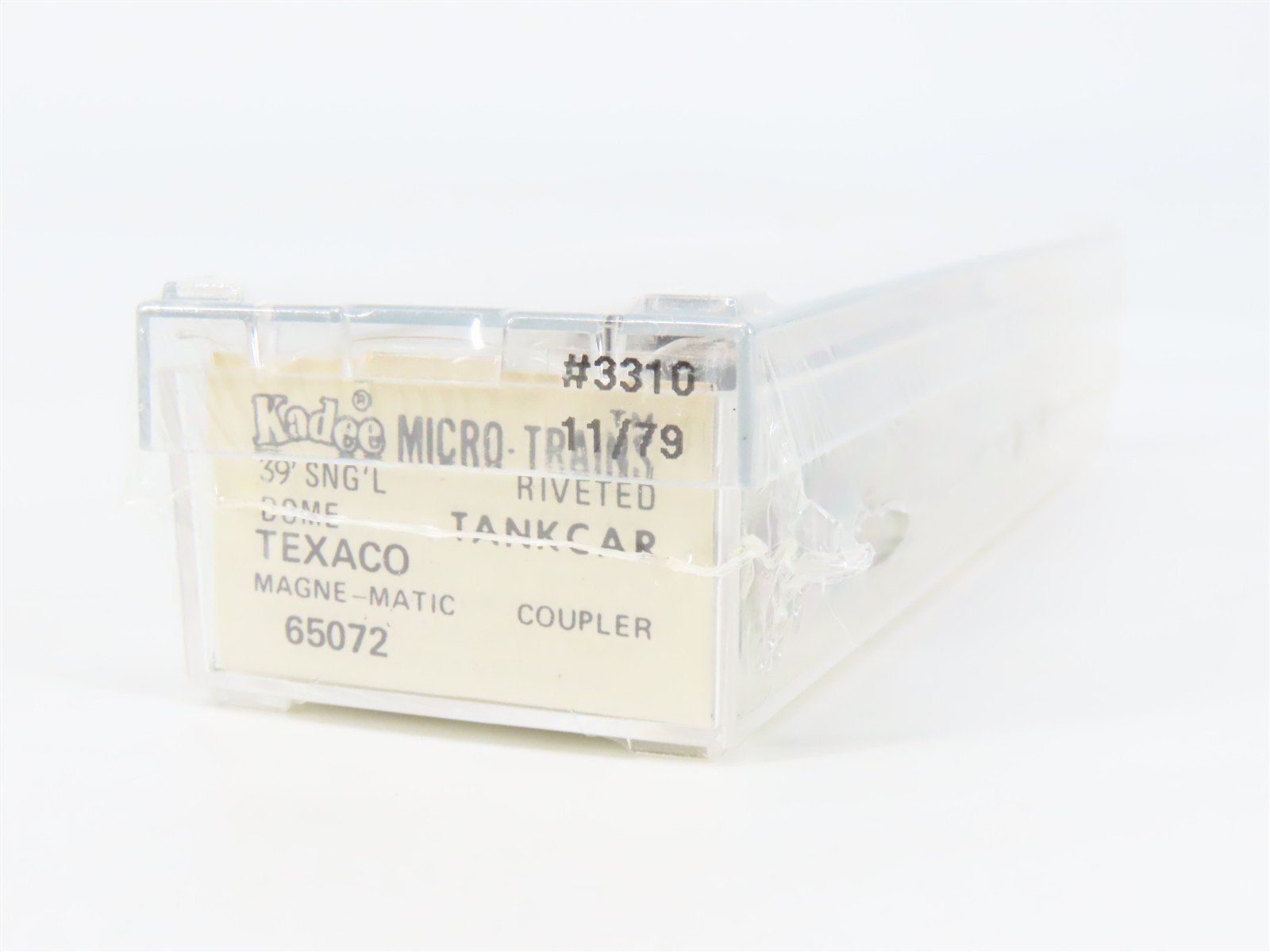N Scale Micro-Trains 65072 TCX Texaco 39' Single Dome Riveted Tank Car 3310 RTR