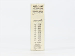 N Scale Micro-Trains 65072 TCX Texaco 39' Single Dome Tank Car 3310 RTR