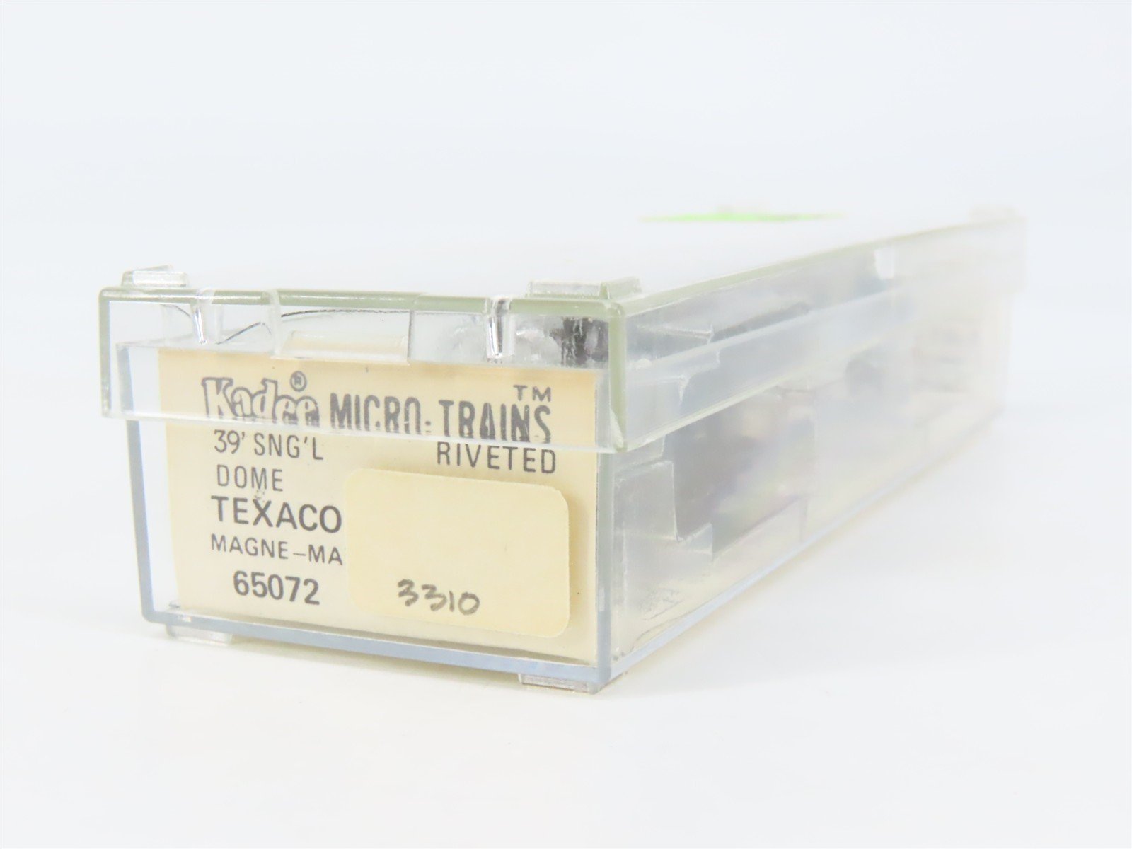 N Scale Micro-Trains 65072 TCX Texaco 39' Single Dome Tank Car 3310 RTR
