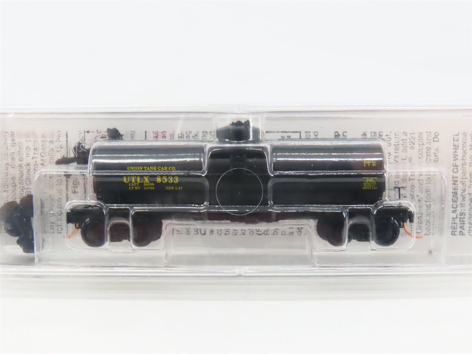 N Scale Micro-Trains 65060 Union Tank Car Company 39' Single Dome Tank Car RTR