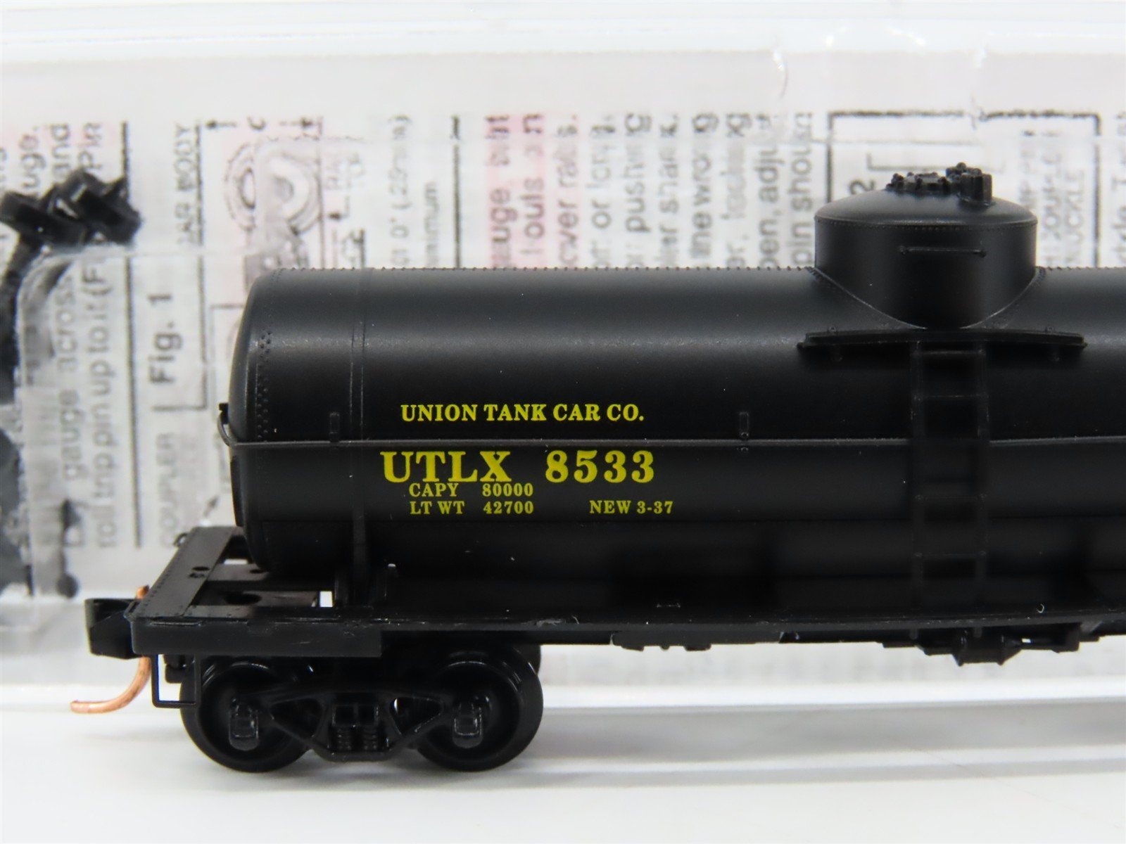 N Scale Micro-Trains 65060 Union Tank Car Company 39' Single Dome Tank Car RTR