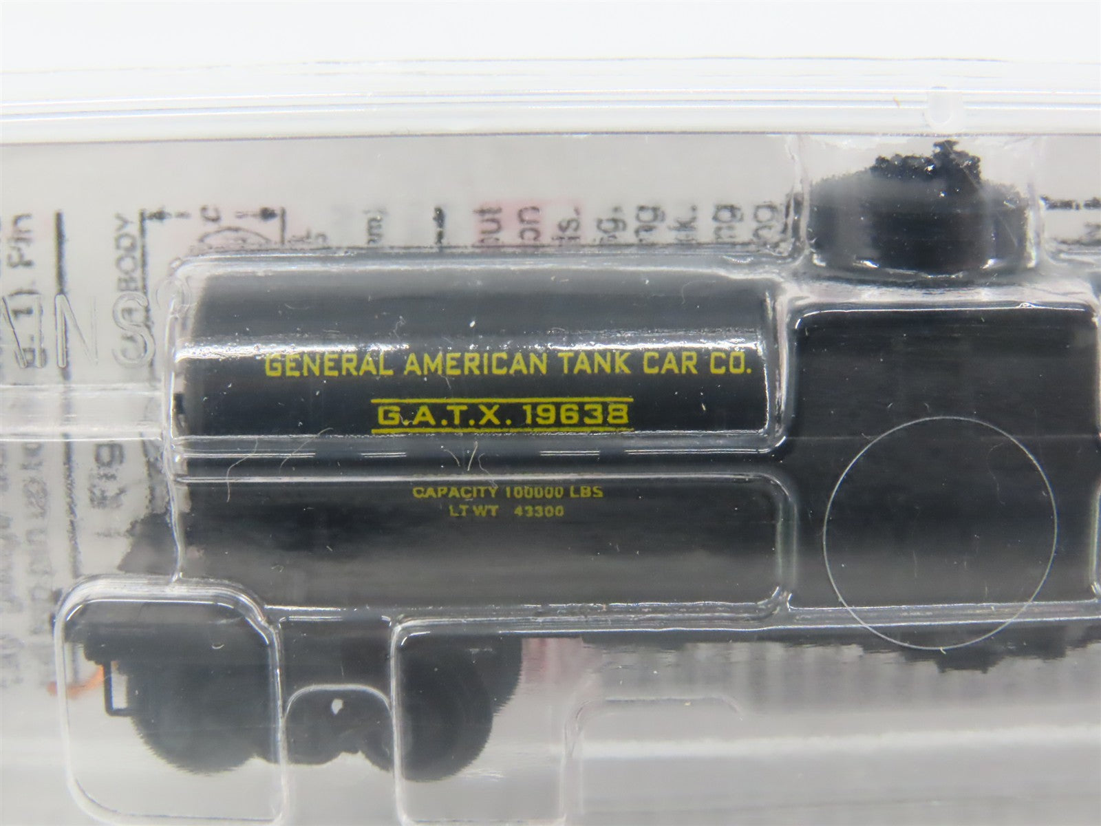 N Micro-Trains MTL 65040 GATX General American Single Dome Tank Car #19638