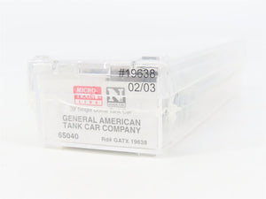 N Micro-Trains MTL 65040 GATX General American Single Dome Tank Car #19638