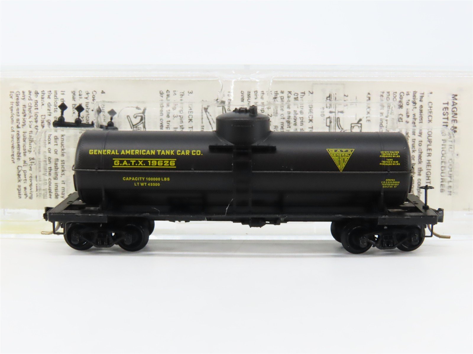 N Scale Micro-Trains 65042 General American Tank Car Co. 39' Tank Car RTR