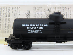 N Scale Micro-Trains 65110 SHPX Cities Service 39' Single Dome Tank Car 4028 RTR