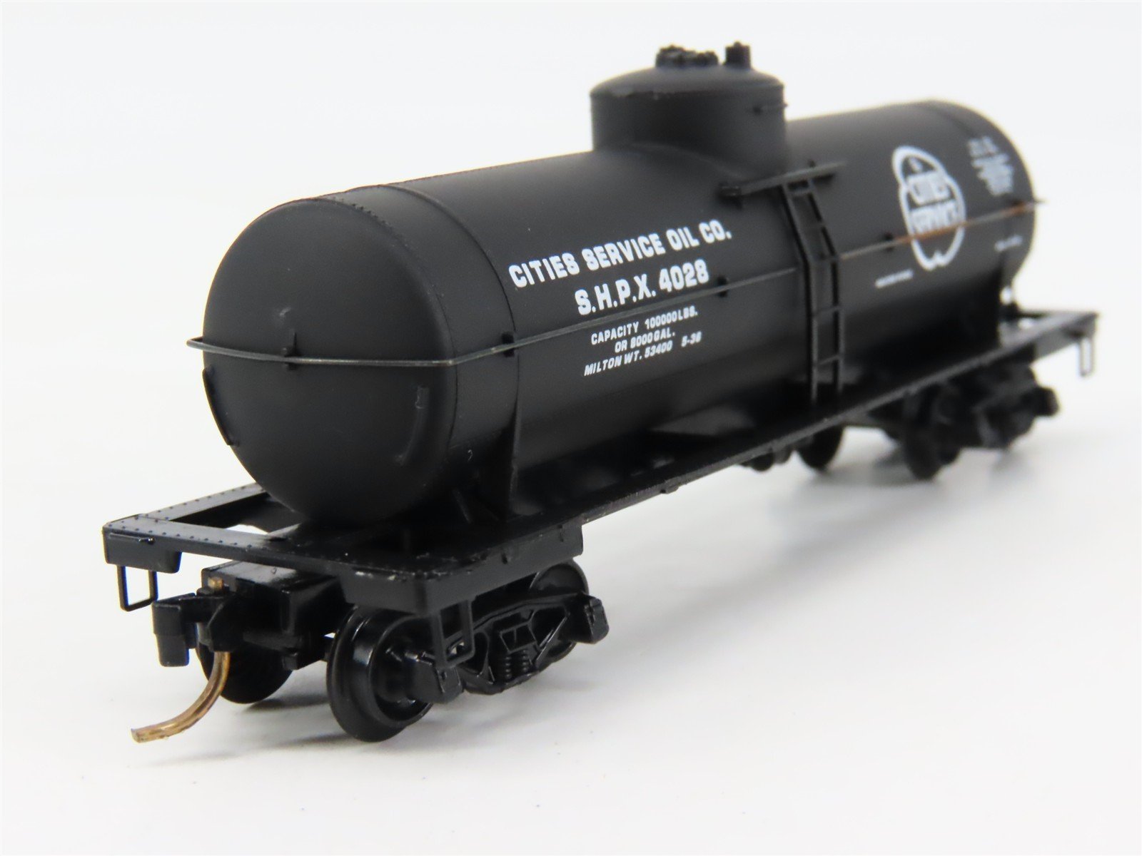 N Scale Micro-Trains 65110 SHPX Cities Service 39' Single Dome Tank Car 4028 RTR