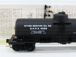 N Scale Micro-Trains 65110 SHPX Cities Service 39' Single Dome Tank Car 4028 RTR