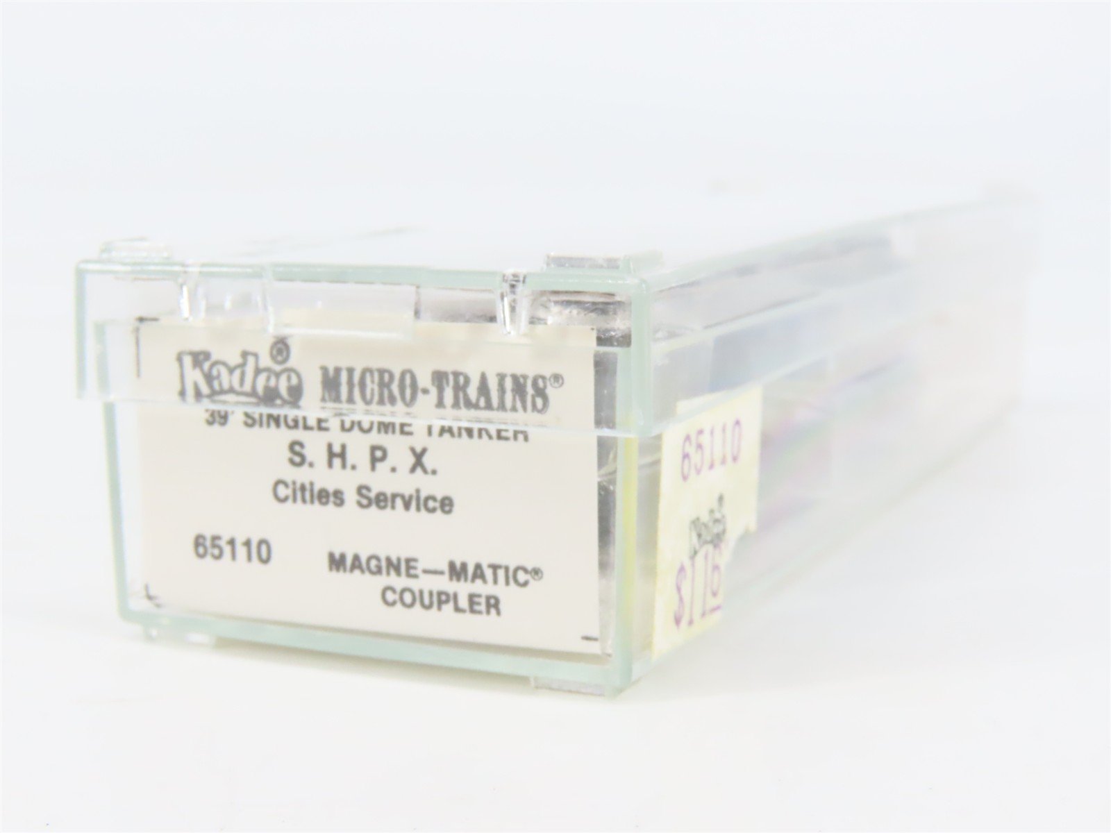 N Scale Micro-Trains 65110 SHPX Cities Service 39' Single Dome Tank Car 4028 RTR