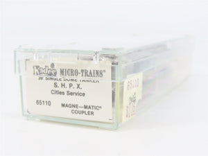 N Scale Micro-Trains 65110 SHPX Cities Service 39' Single Dome Tank Car 4028 RTR