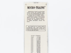 N Scale Micro-Trains 65100 GATX Dow Chemical 39' Single Dome Tank Car 62536 RTR