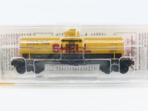 N Scale Micro-Trains MTL 65090/1 SCCX Shell Oil 39' Single Dome Tank Car #1106