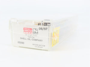 N Scale Micro-Trains MTL 65090 SCCX Shell Oil 39' Single Dome Tank Car #1103