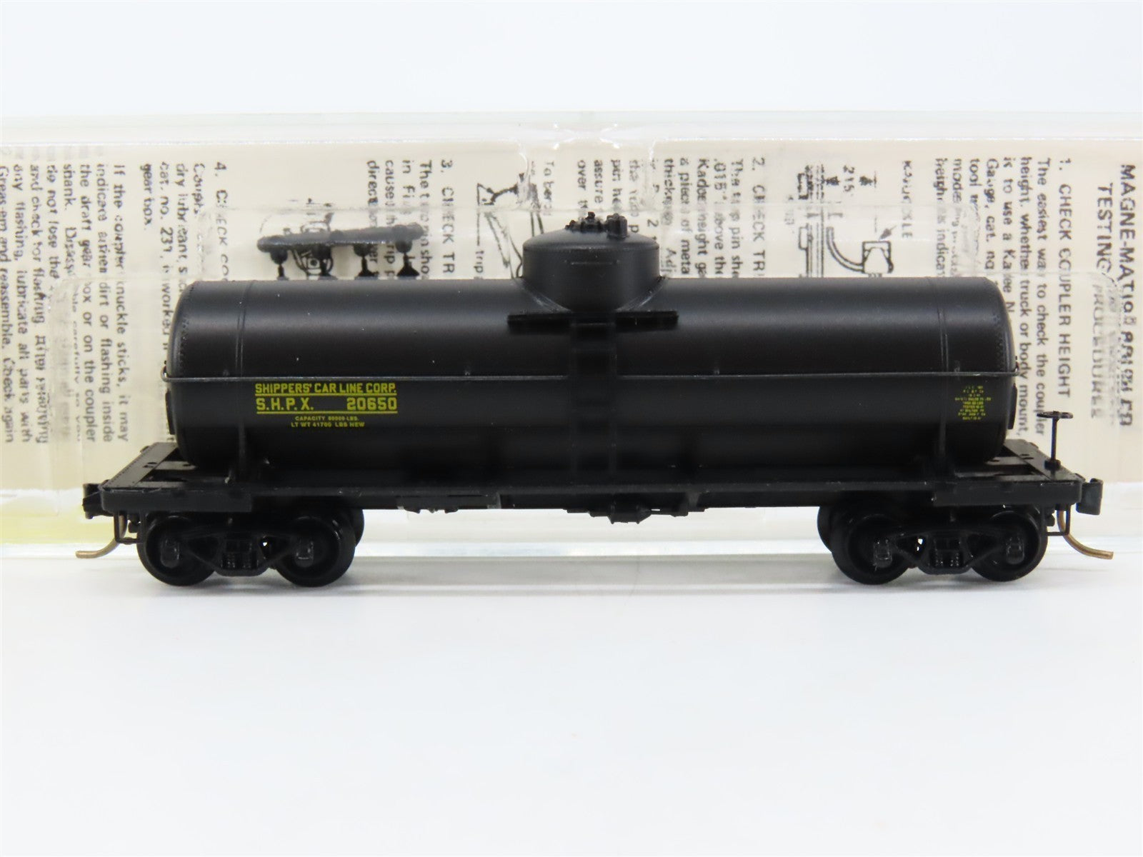 N Scale Micro-Trains 65170 SHPX Shippers' Car Line 39' Tank Car 20650 RTR