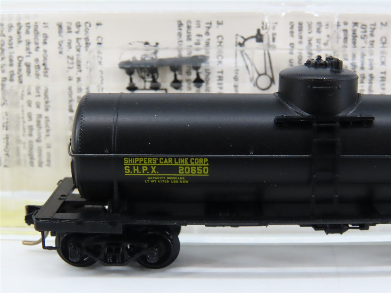 N Scale Micro-Trains 65170 SHPX Shippers' Car Line 39' Tank Car 20650 RTR