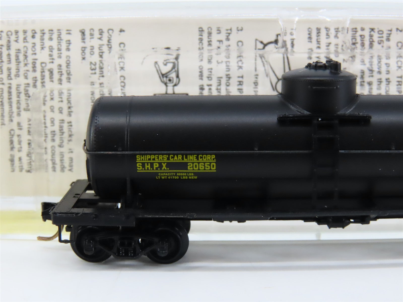 N Scale Kadee Micro-Trains MTL 65170 SHPX 39' Single Dome Tank Car #20650