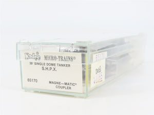 N Scale Kadee Micro-Trains MTL 65170 SHPX 39' Single Dome Tank Car #20650