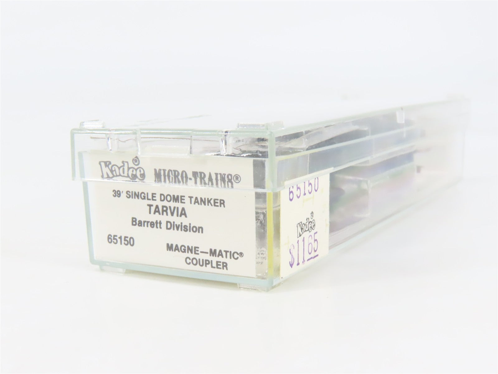 N Scale Micro-Trains 65150 BMX Barrett Division 39' Single Dome Tank Car RTR