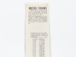 N Scale Kadee / Micro-Trains Line 65140 SDRX Sinclair 39' Tank Car 12168 RTR