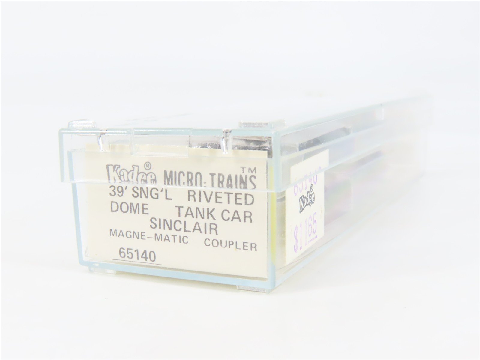 N Scale Kadee / Micro-Trains Line 65140 SDRX Sinclair 39' Tank Car 12168 RTR