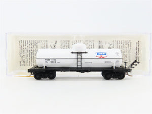 N Scale Micro-Trains 65120 MOBX Mobil Oil 39' Single Dome Tank Car 11129 RTR