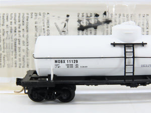 N Scale Micro-Trains 65120 MOBX Mobil Oil 39' Single Dome Tank Car 11129 RTR