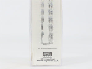 N Scale Micro-Trains 65120 MOBX Mobil Oil 39' Single Dome Tank Car 11129 RTR
