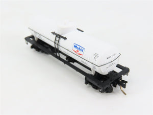 N Scale Micro-Trains 65120 MOBX Mobil Oil 39' Tank Car 11129 RTR