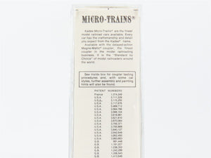 N Scale Micro-Trains MTL 65200 SP Southern Pacific 39' Tank Car MW 61300 RTR
