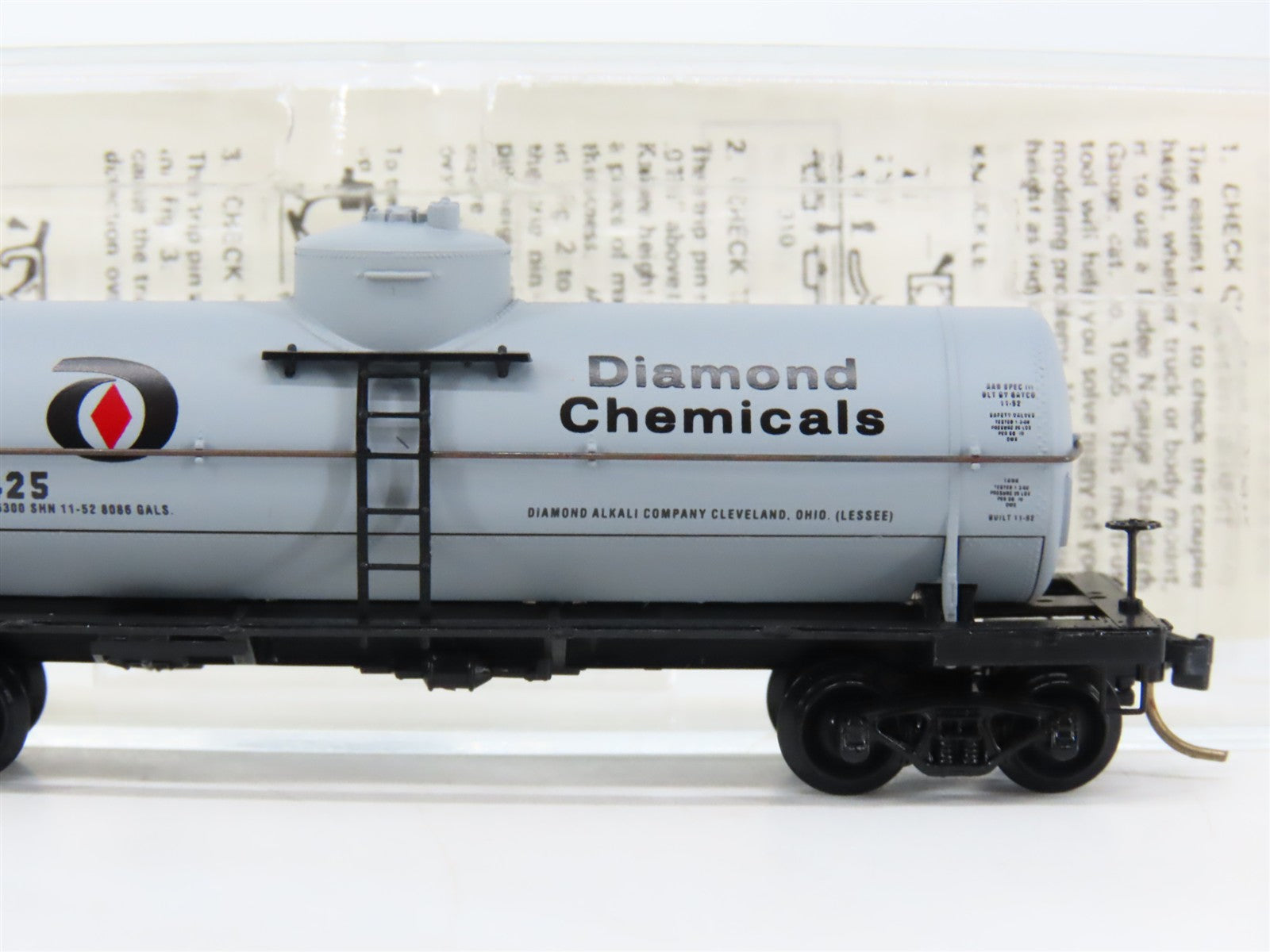 N Scale Micro-Trains MTL 65190 GATX 39' Single Dome Tank Car 74425 RTR