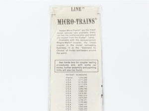 N Scale Micro-Trains MTL 65190 GATX 38' Tank Car 74324 RTR
