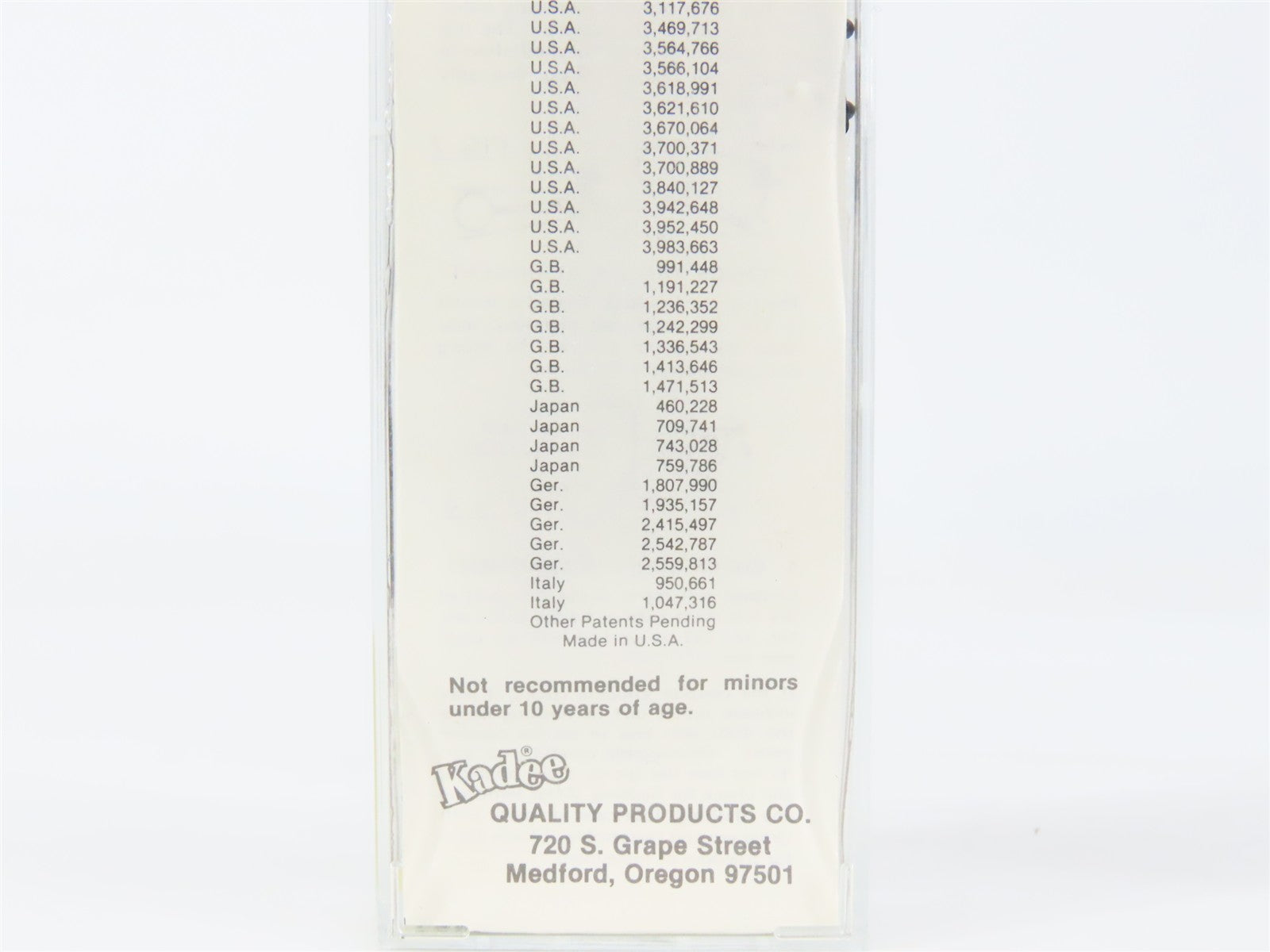 N Scale Micro-Trains MTL 65190 GATX 38' Tank Car 74324 RTR
